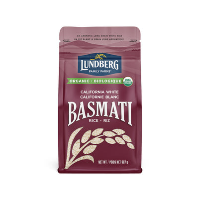 LUNDBERG WHITE RICE BASMATI [907 g]