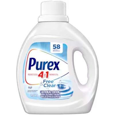 PUREX DETRGNT FREE CLEAR 1.94L