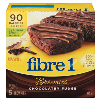 NV FIBRE 1 BROWNIES CHOC FUDGE [125 GM]