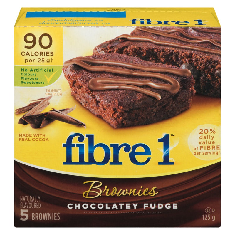 NV FIBRE 1 BROWNIES CHOC FUDGE [125 GM]