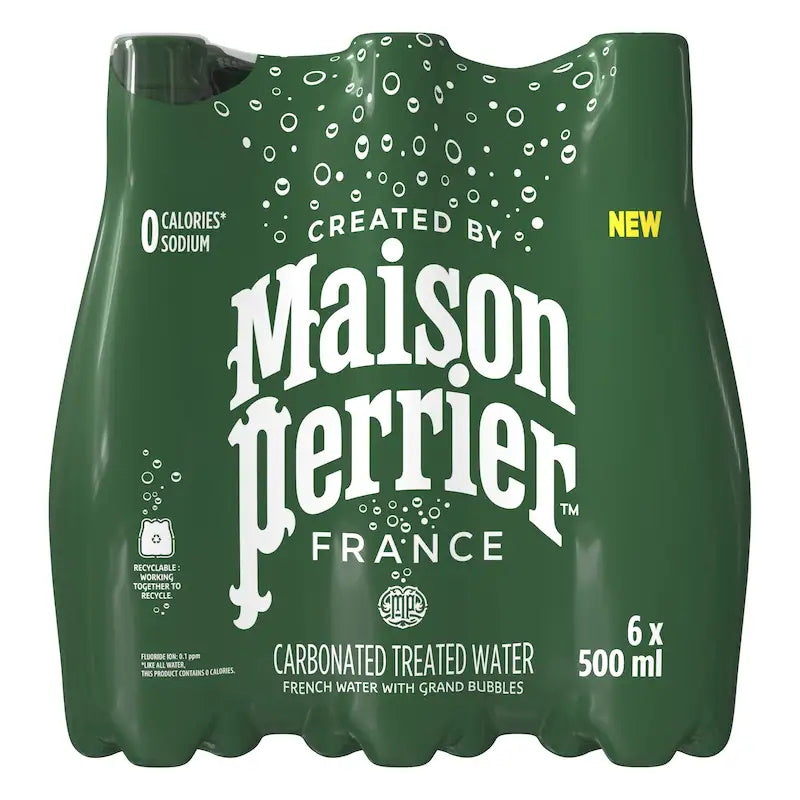 M/P CARB TREATED WATER 6X500ML [6 ea]