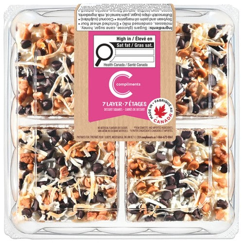 COMPLIMENTS 7 LAYER SQUARES