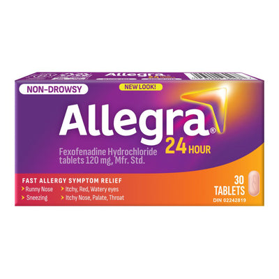 ALLEGRA NON DROWSY 120mg 30s [30 ea]