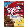 SNACK PACK CHOC & VAN 12PK