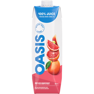OASIS RUBY RED GRPFRUIT JUICE [960 ml]