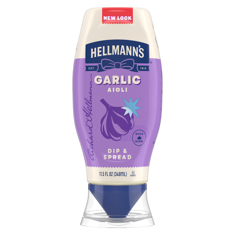 HELLMAN GARLIC VEGAN DRESSING [340 ml]