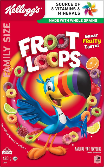 KLLGS FROOT LOOPS FAM SIZE [480 g]