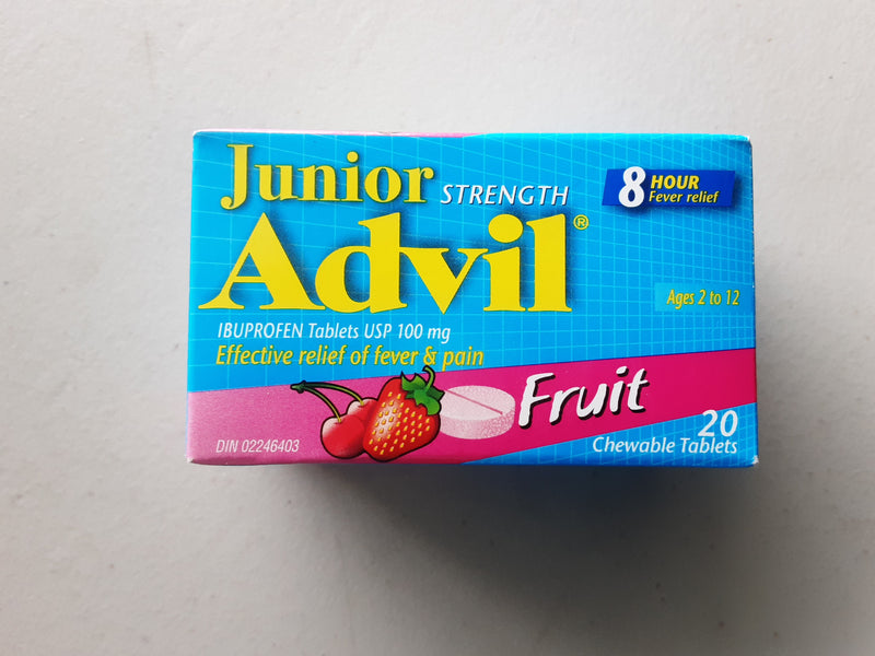 ADVIL JR FRUIT CHEW TABS [20 ea]