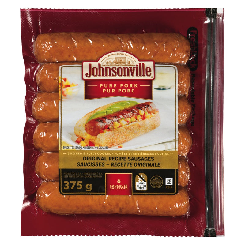 JOHNSVILLE SMOKED BRATWURST [375 g]