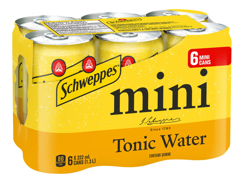 SWEPS TONIC WATER MINI 6x222ml [6 ea]