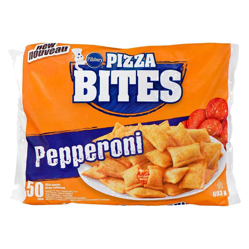 PILLSBUR PIZZA BITES PEPP SNKS [693 g]