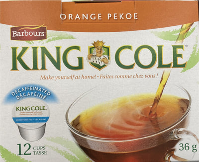 KING COLE DECAF TEA K-CUP [12 pkg]