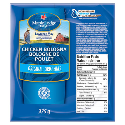 MAPLE LODGE CHICKEN BOLOGNA [375 g]