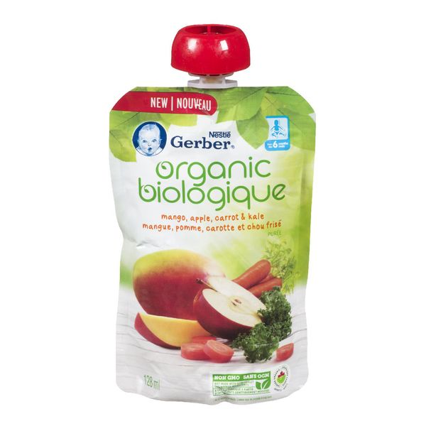 GRBR ORGNC MNGO APL CRT KALE [128 ml]