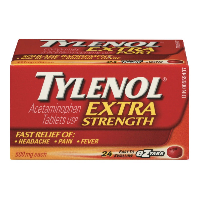 TYLENOL EXTRA STRENGTH TABLET [24 ea]