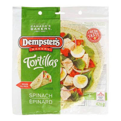 DEMP TORTILLIA SPINACH [426 g]