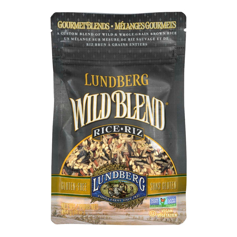 LUNDBERG GOURMET WILDBLD RICE [454 GM]