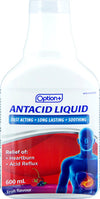 OPTION+ ANTIACID LIQ FRUIT [600 ml]