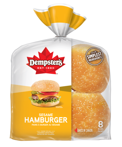 DEMPS SEASME HMBRGR BUNS 8pk [8 ea]