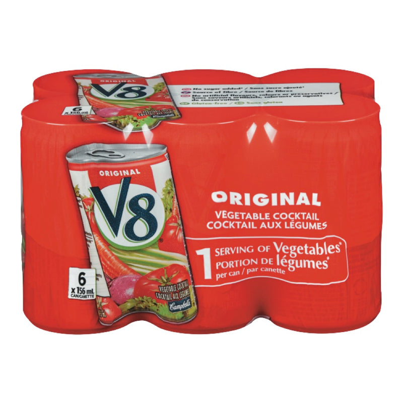 V-8 VEGETABLE JUICE +dep 6EA