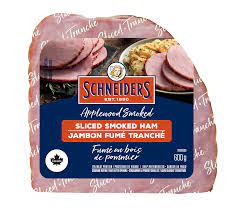 SCHN SLICED SMOKED HAM 600G