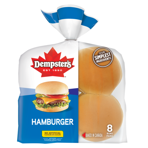 DEMPSTR HAMBURGER BUNS 8pk [8 ea]