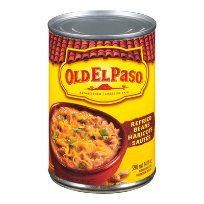 OLD ELPASO REFRIED BEANS [398 ml]