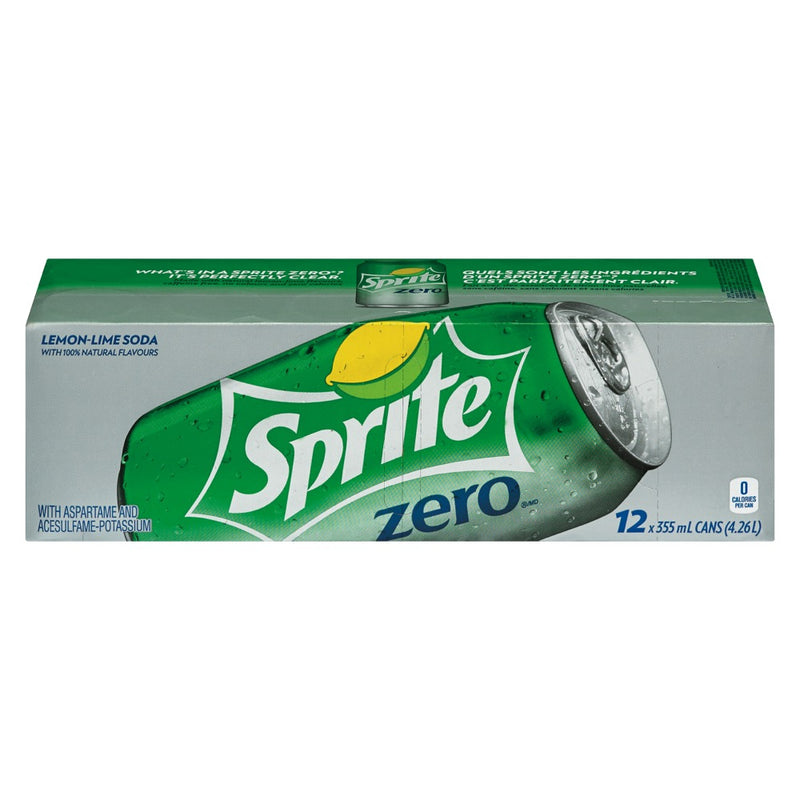 SPRITE ZERO 12X355ML [12 pkg]