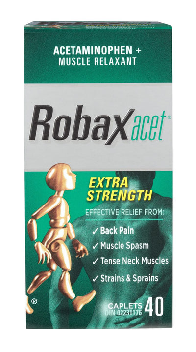 ROBAXACET CAPLETS XST [40 CAP]