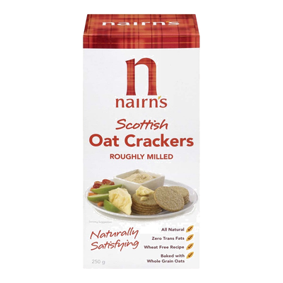 NAIRNS ROUGH MILL OAT CRACKERS [250 g]