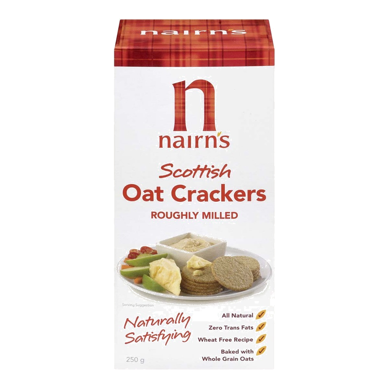 NAIRNS ROUGH MILL OAT CRACKERS [250 g]