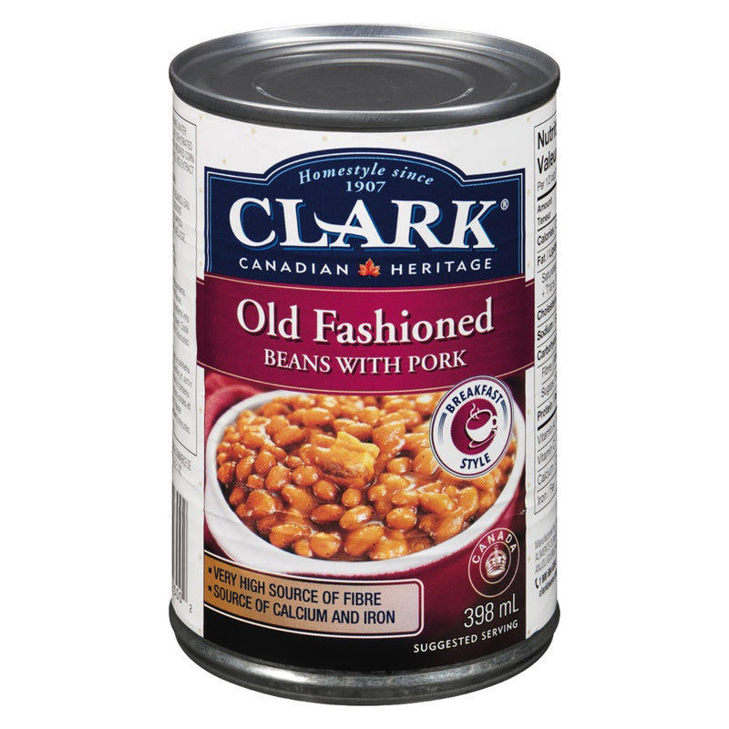 CLARK OLD FASH BEANS W/PORK [398 ml]