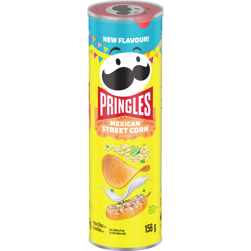 PRINGLES CHIPS MEXICAN ST CORN [156 g]