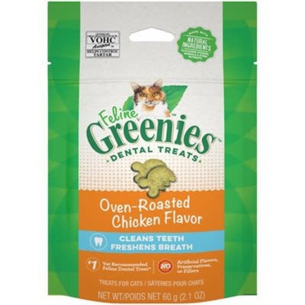 GREENIES FELINE TREAT CHICKEN [60 g]