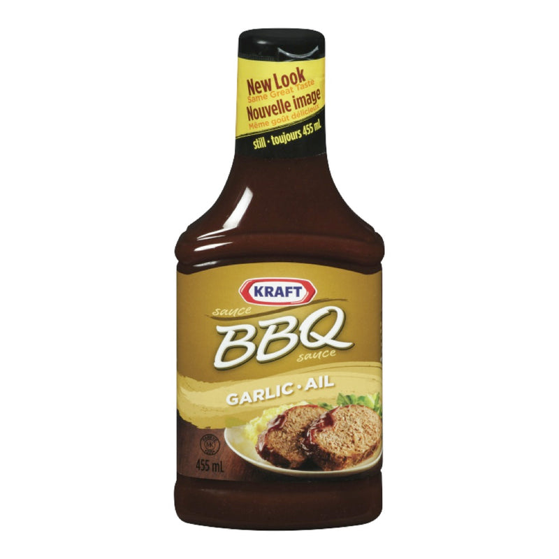KRAFT BBQ SAUCE GARLIC [455 ml]
