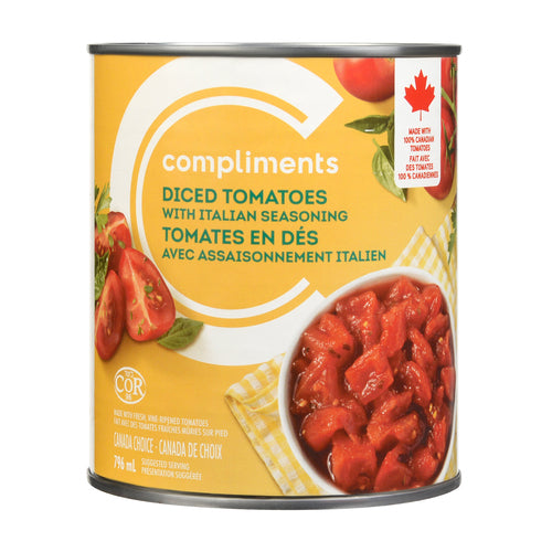 COMP DICED TOMATOES W/ ITALIAN [796 ml]