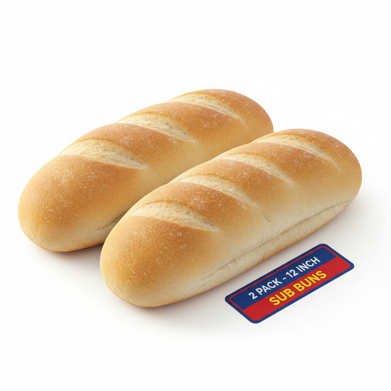 12" SUB BUNS 2pk