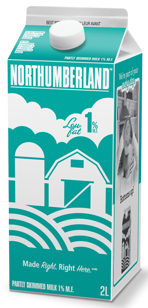 NORTHUMBERLAND 1% MILK CARTON [2 l]