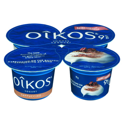 OIKOS YOG CAPPCCNO 9% EX CRMY [4 ea]