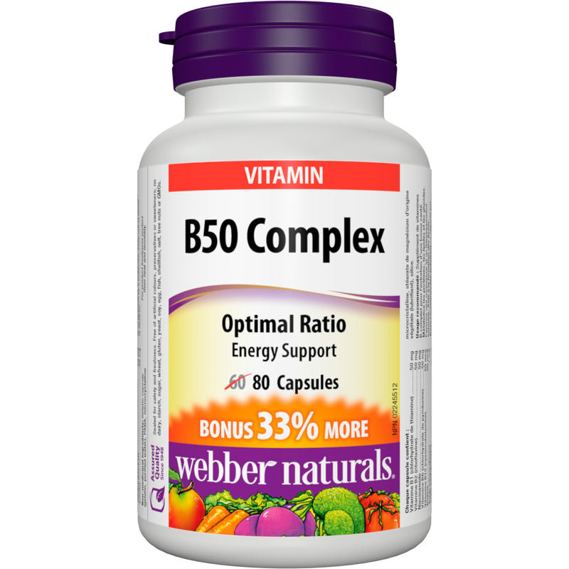 WEBBER B50 COMPLEX [80 ea]
