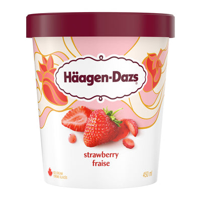 HAGDAZ STRWBRY ICE CREAM 450ml