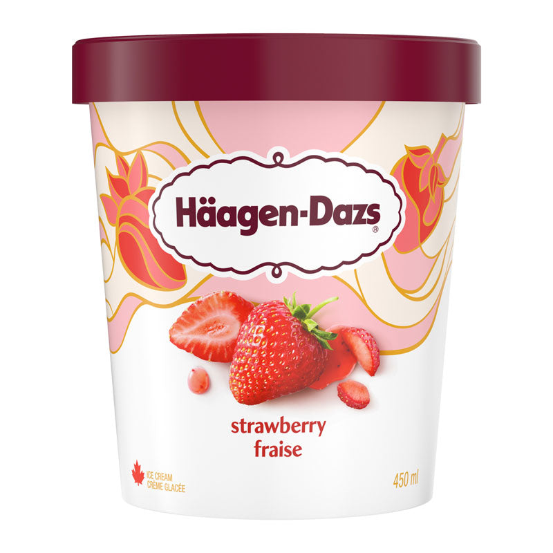HAGDAZ STRWBRY ICE CREAM 450ml