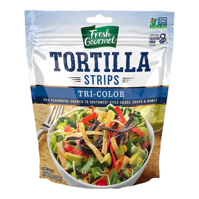 FG SALAD TOPPINGS TORT STRIPS [1 ea]