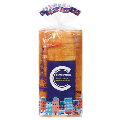 COMP SLICED BRIOCHE LOAF [500 g]