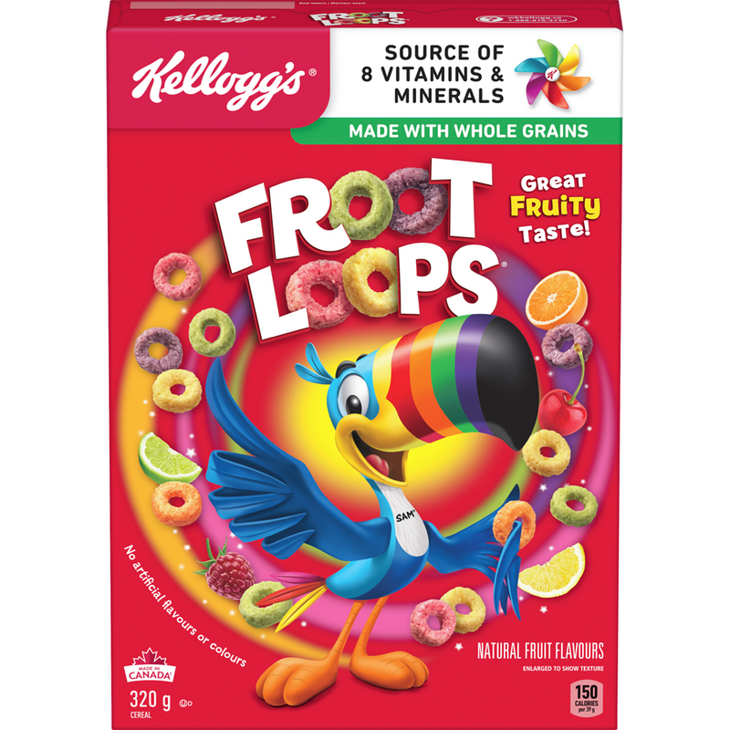 KLLGS FROOT LOOPS CEREAL 320g
