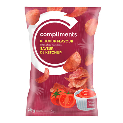 COMP KETTLE CHIPS KETCHUP [200 g]