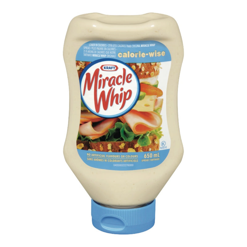 KRAFT MIRACLE WHIP C/W SQUEEZE [650 ml]
