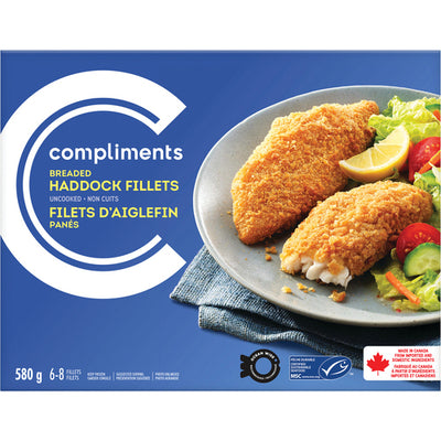 COMP BREADED HADDOCK [580 g]