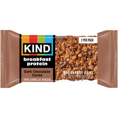 KIND CHOCO COCOA BRFST BAR 4pk [200 g]