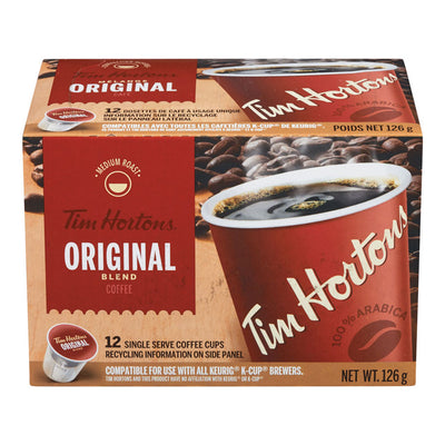 TIM HORTONS SINGLE SERVE 12CT [126 g]